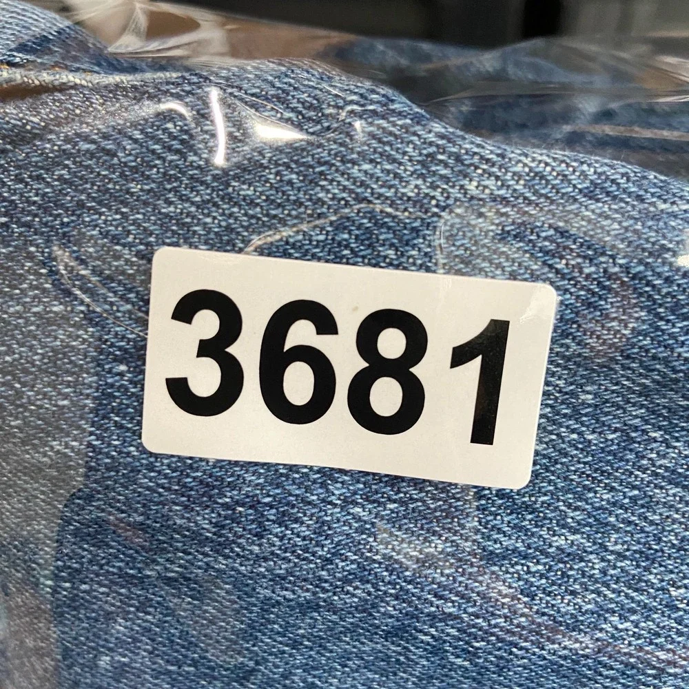 Levi's 501 Original Fit Jean Mens 40x32 Blue Denim Mid Rise Straight Leg Classic